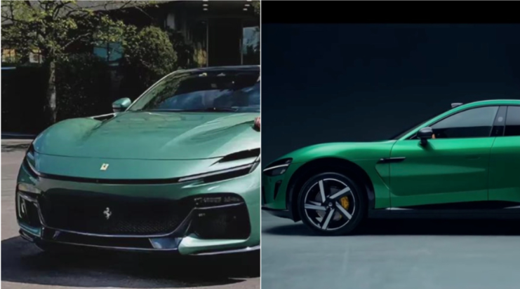 小米,汽车,SUV,YU7,法拉利,Purosangue,抄袭