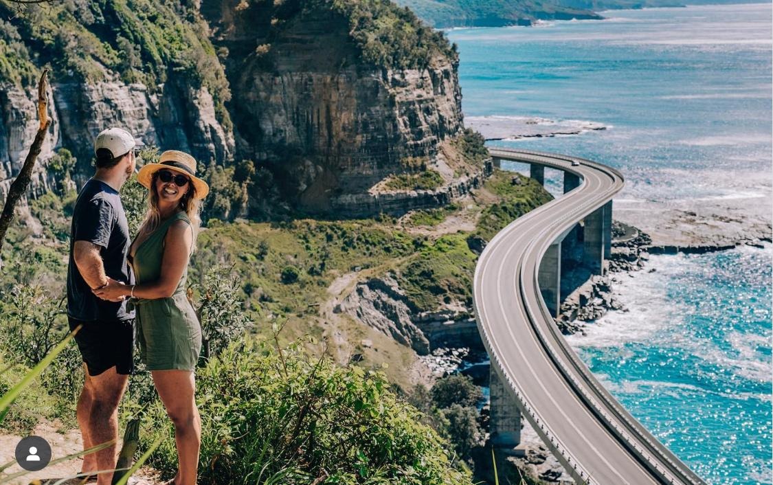Sea cliff bridge