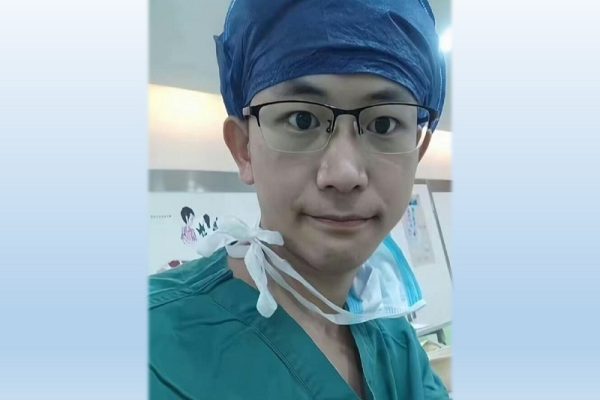 湖南省中南大学湘雅二医院实习医生罗帅宇。（网络图片）