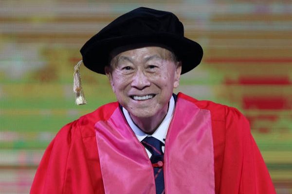 李嘉诚。数据图片。（Zhong Zhi/Getty Images）