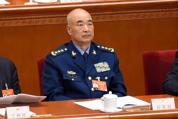 已故的中共前军委副主席许其亮。数据图片。（WANG ZHAO/AFP via Getty Images）