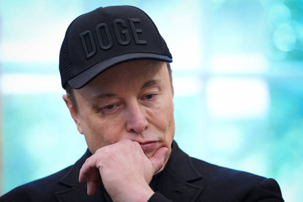 特斯拉首席执行官埃隆·马斯克（Elon Musk）。(Photo by Kevin Dietsch/Getty Images)