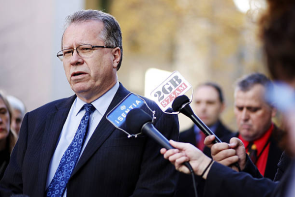 澳州前老年護理代理監察長Ian Yates。(Photo by Stefan Postles/Getty Images)