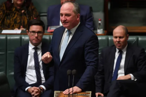 澳大利亚前副总理乔伊斯（Barnaby Joyce）。 (Photo by Sam Mooy/Getty Images)