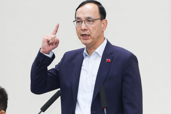 國民黨主席朱立倫。（中央社）