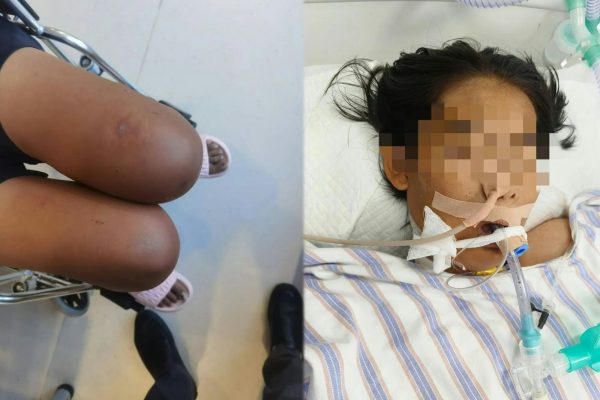 河南14歲少女莉莉（化名）2024年在「柯貞拓展基地」受到體罰而亡。（網路圖片合成）