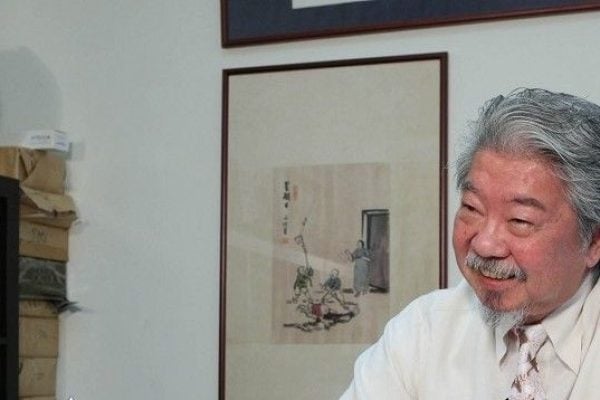 蔡澜资料照。（吴琏宥/大纪元）
