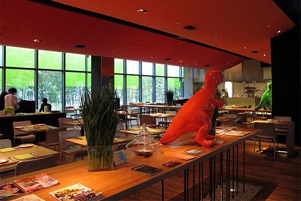 北京三里屯瑜舍酒店的餐厅 / 维基百科