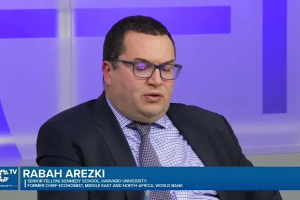 哈佛大学甘迺迪学院资深研究员法国学者亚雷兹基（Rabah Arezki）(优兔视频截图)