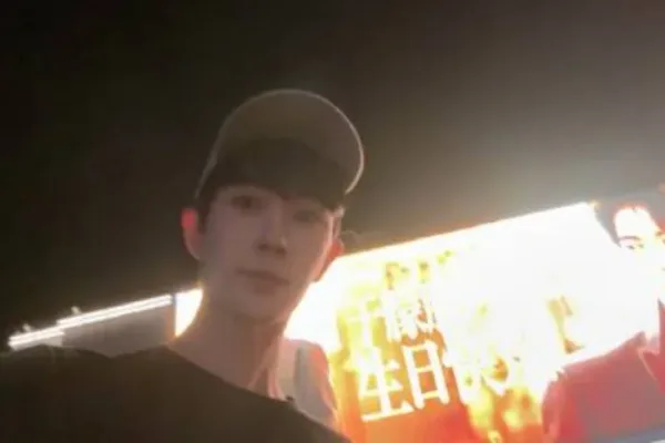已故中國男星于朦朧。（于朦朧微博擷圖）