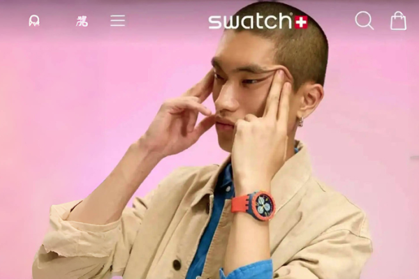 男模,眯眯眼,瑞士,名表,辱華風波,Swatch,斯沃琪